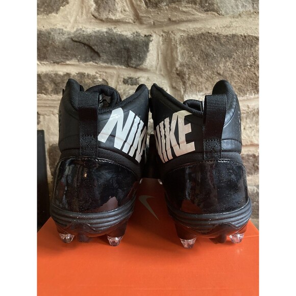 Nike Force Savage Pro D Football Cleats Black Mens Size 13 923304-010 New